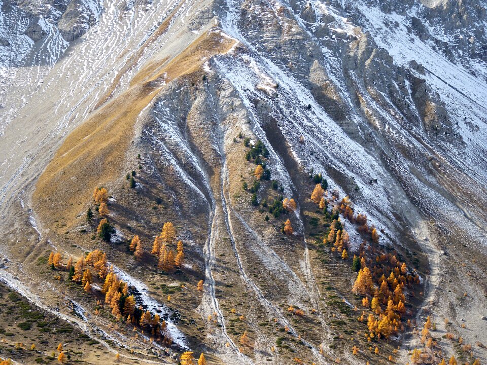 Nature mountain snow