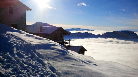 Nature alpine sky photo