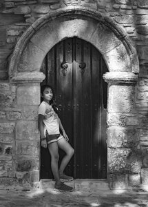 Model door village