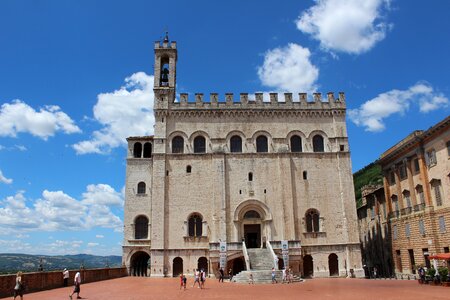 Palazzo of consoli photo