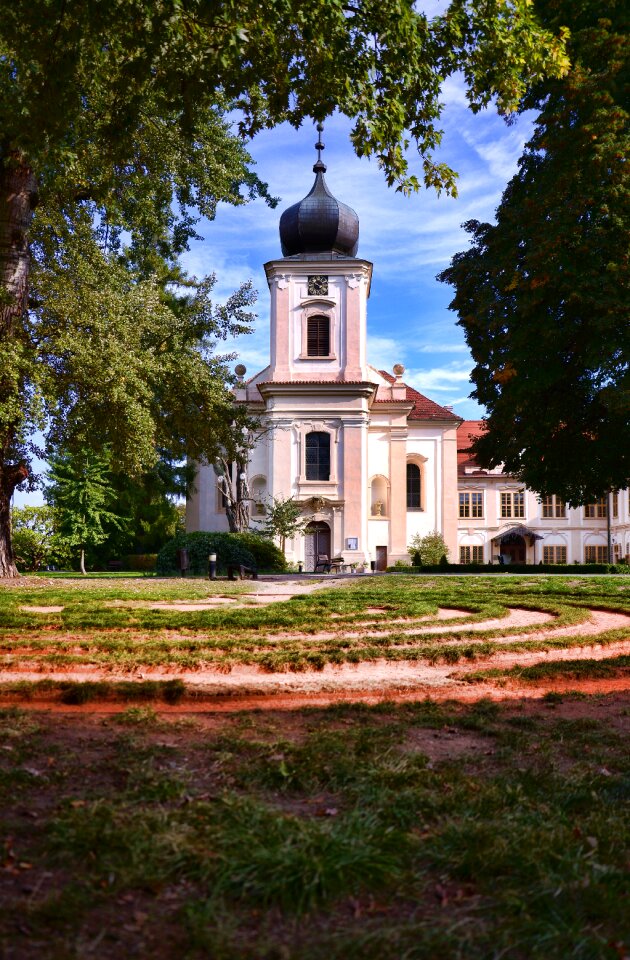 Trees labyrinth czech