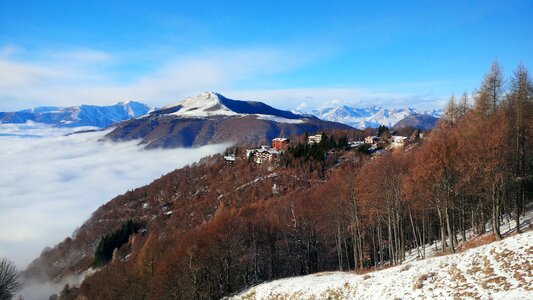 Nature alpine sky photo