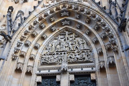 Gothic church of st vitus prague