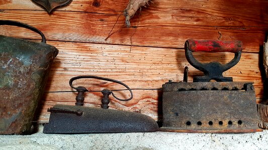 Iron old antique