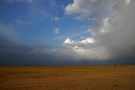 Kyrgyzstan song kul landscape photo