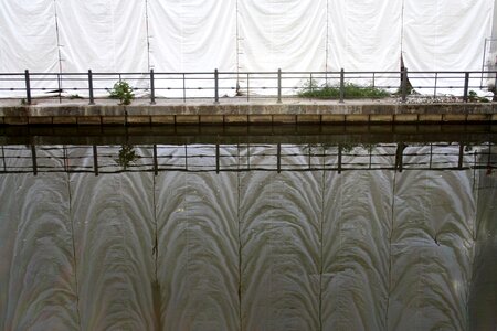 Site scaffold curtain