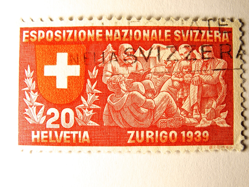 Switzerland centime post