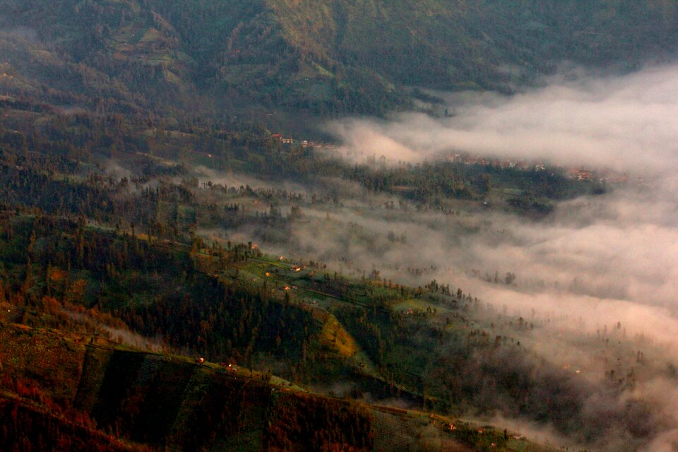 View dramatic cloud
