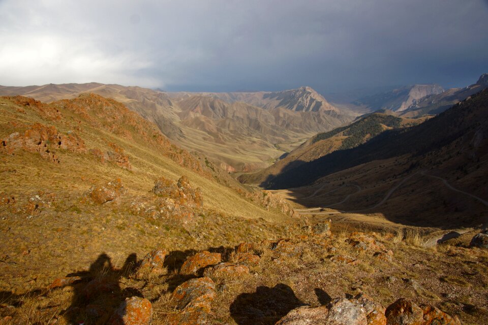 Kyrgyzstan song kul landscape