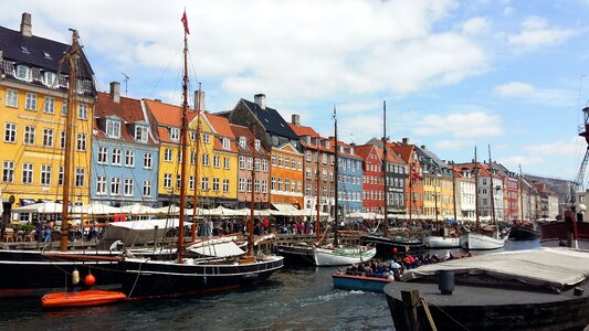 Nyhavn denmark photo