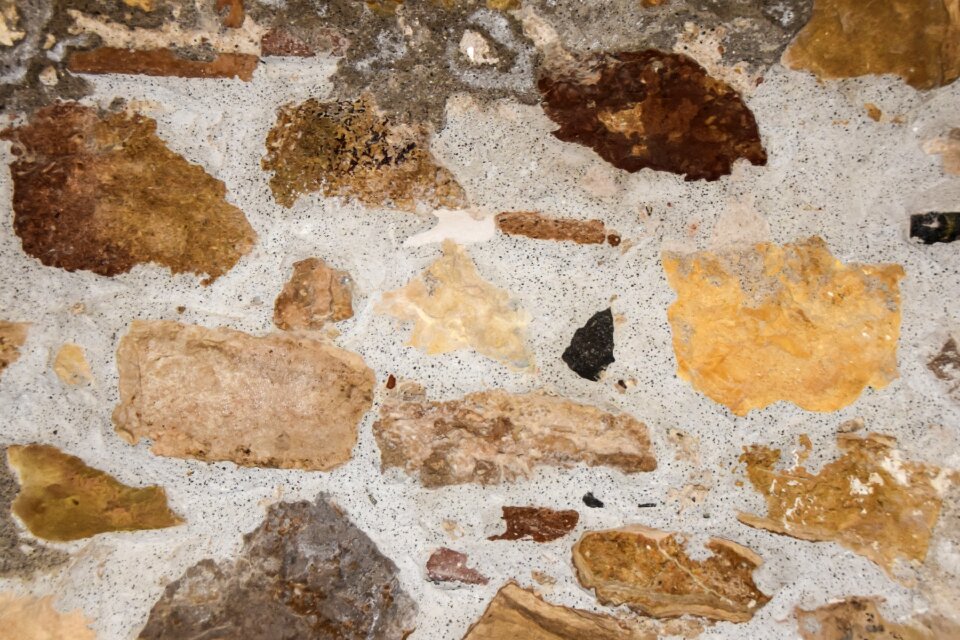 Background laying rocks