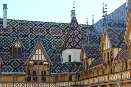 Burgundy architecture historical monument photo