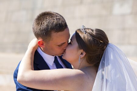 Marriage happiness veil