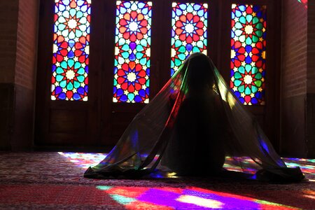Mosque reflections nasir-ol-molk