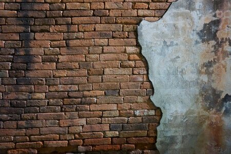 Brick old wall