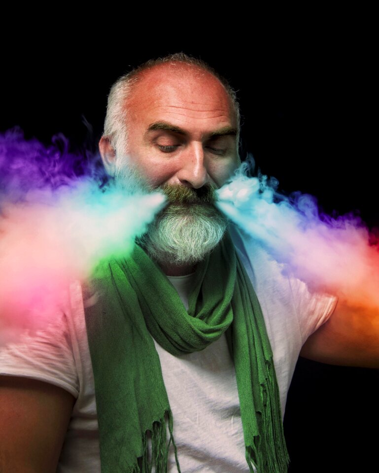 Smoke colors effect