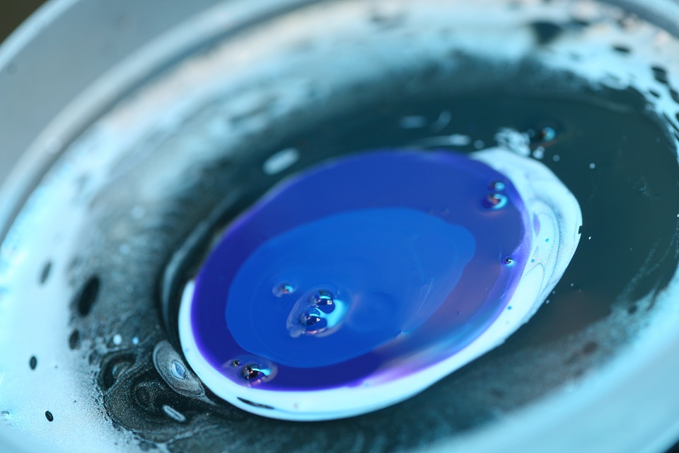 Texture drop liquid