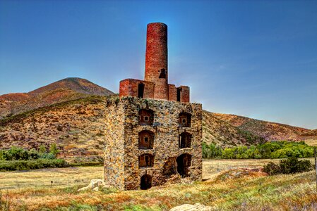 Abandoned ceramic industrial