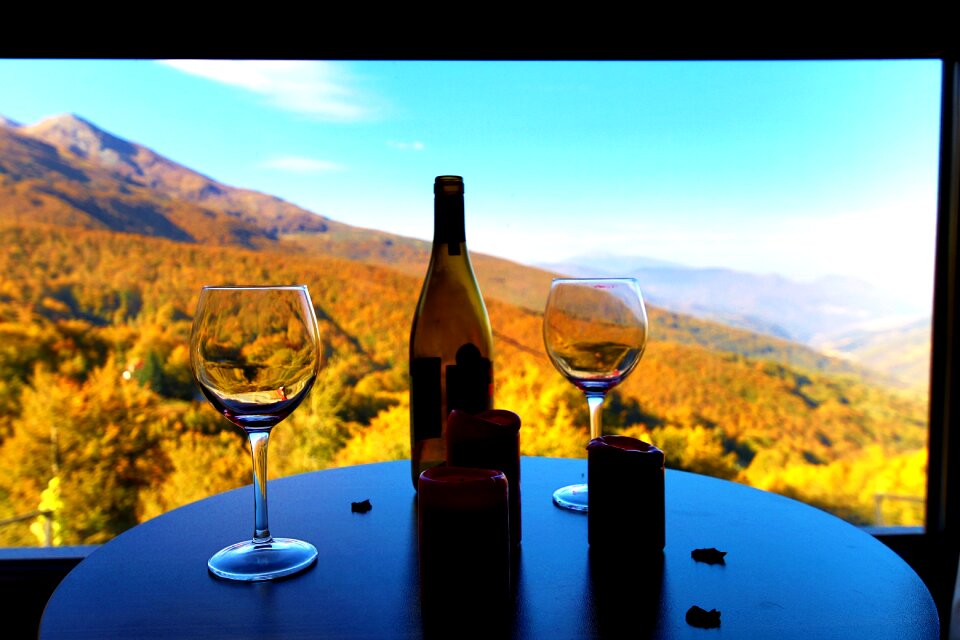 Romance wine bottle