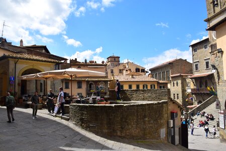 Cortona tuscany italy photo