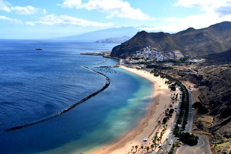Landscape canary islands coast