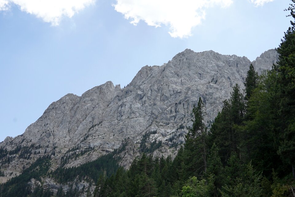Mountain environment natural