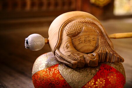 Gion zen fish drum
