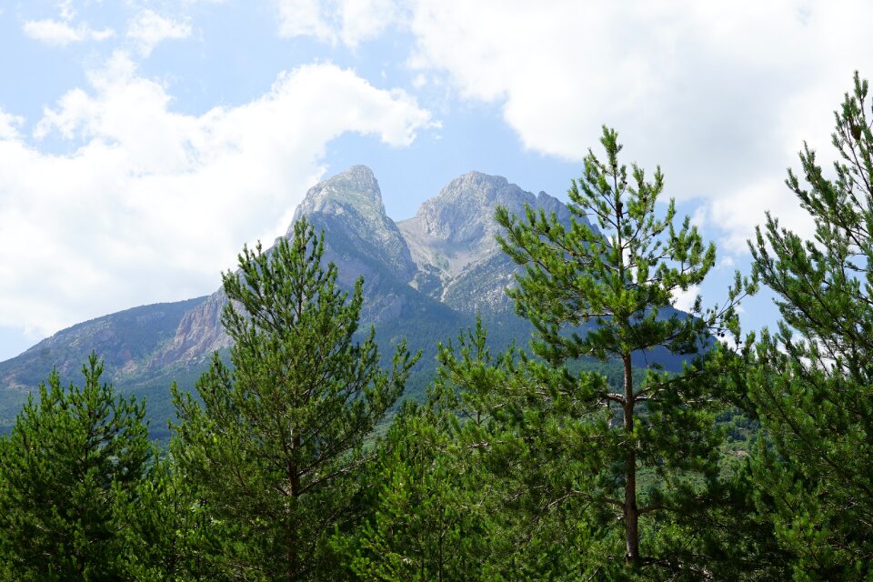 Mountain environment natural