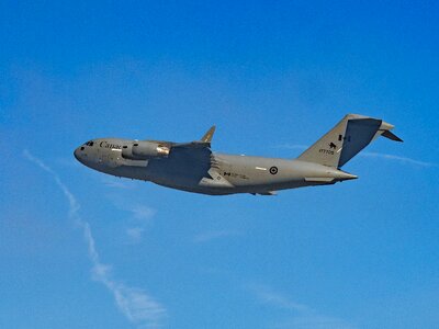 Flying aviation boeing cc-177