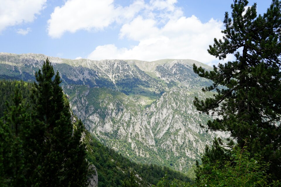 Mountain environment natural