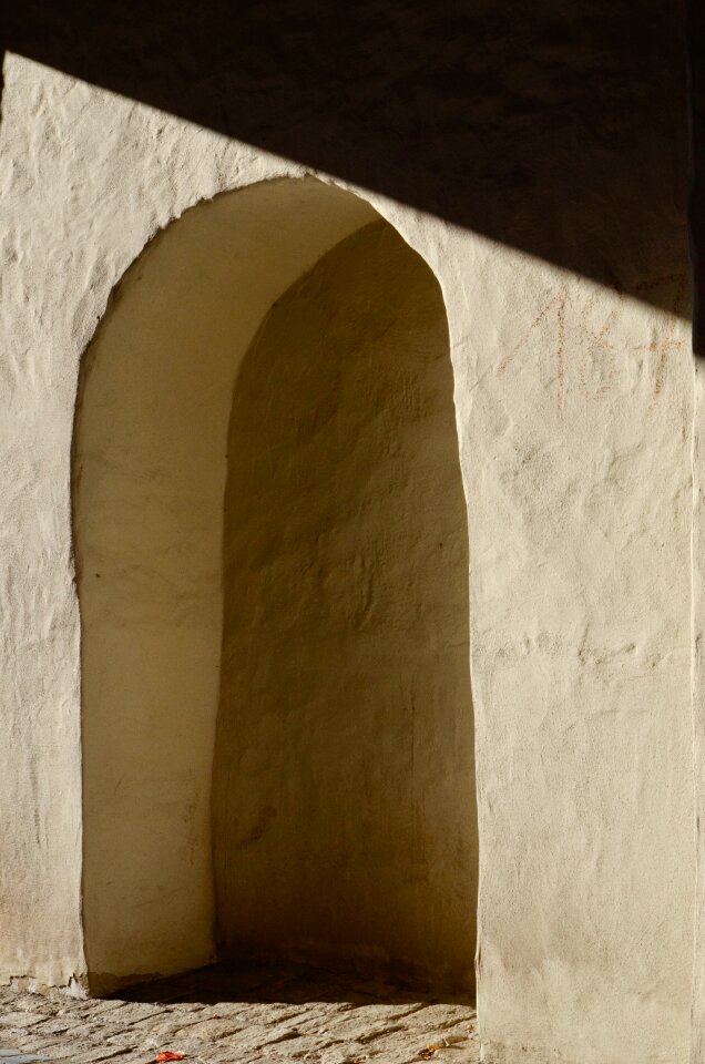 Wall niche wall plaster