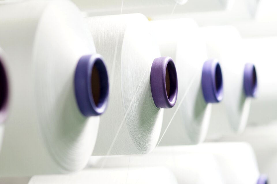 Polyester thread cheese