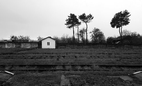Railway romania fagaras photo