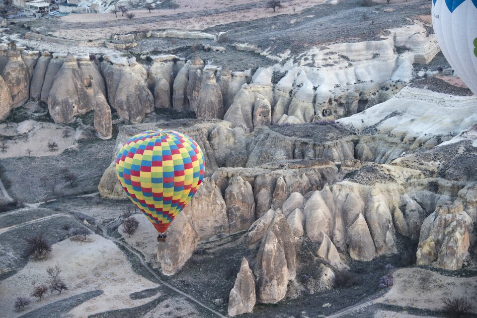 Turkey hot air balloon fairy cones