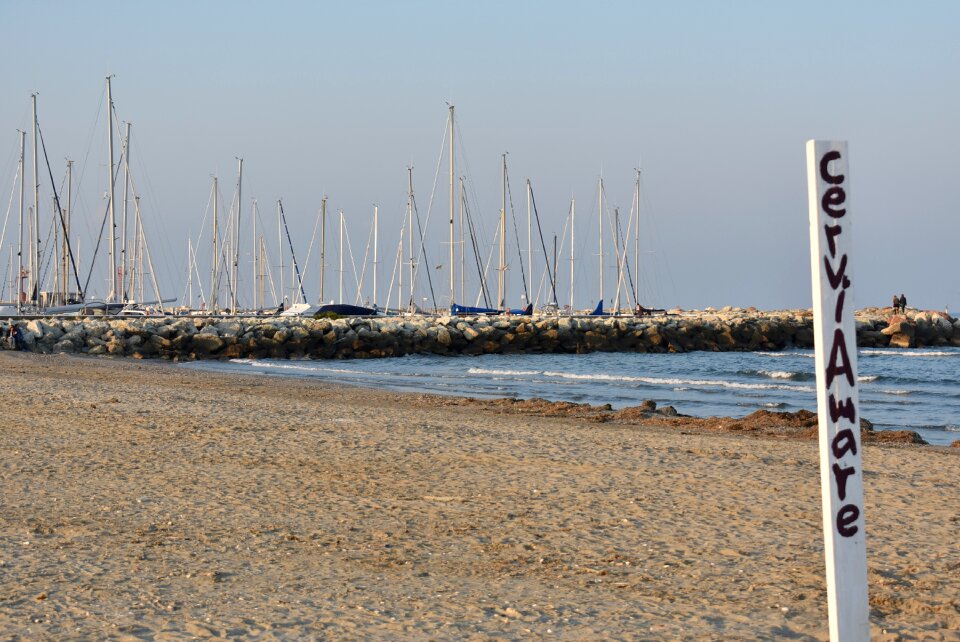 Cervia sea beach