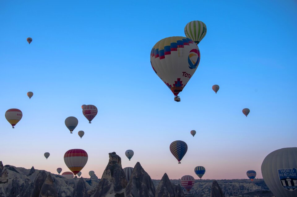 Landscape ballooning aerial