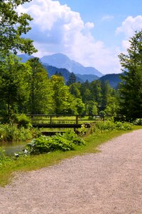 Alpine salzkammergut clouds