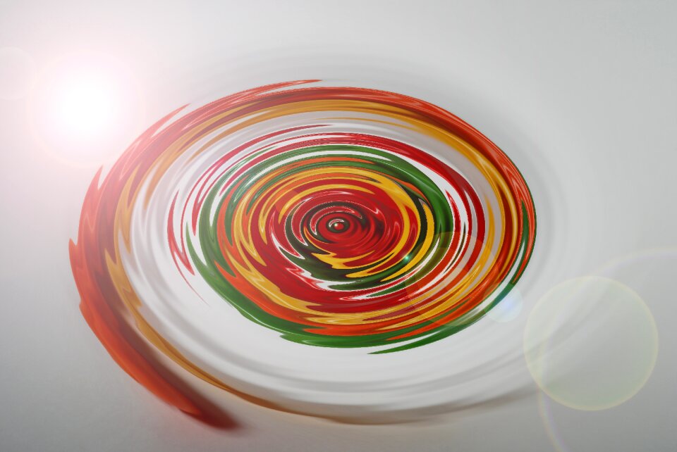Circle whirlpool color
