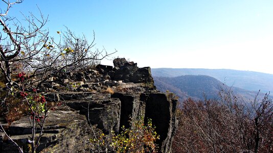 Landscape nature panorama photo