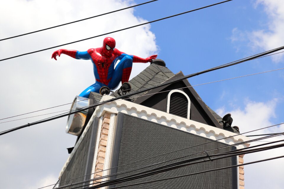 Characters spiderman tourism