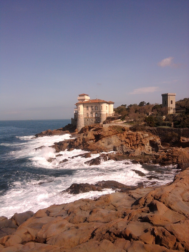 Cliff tuscan coast