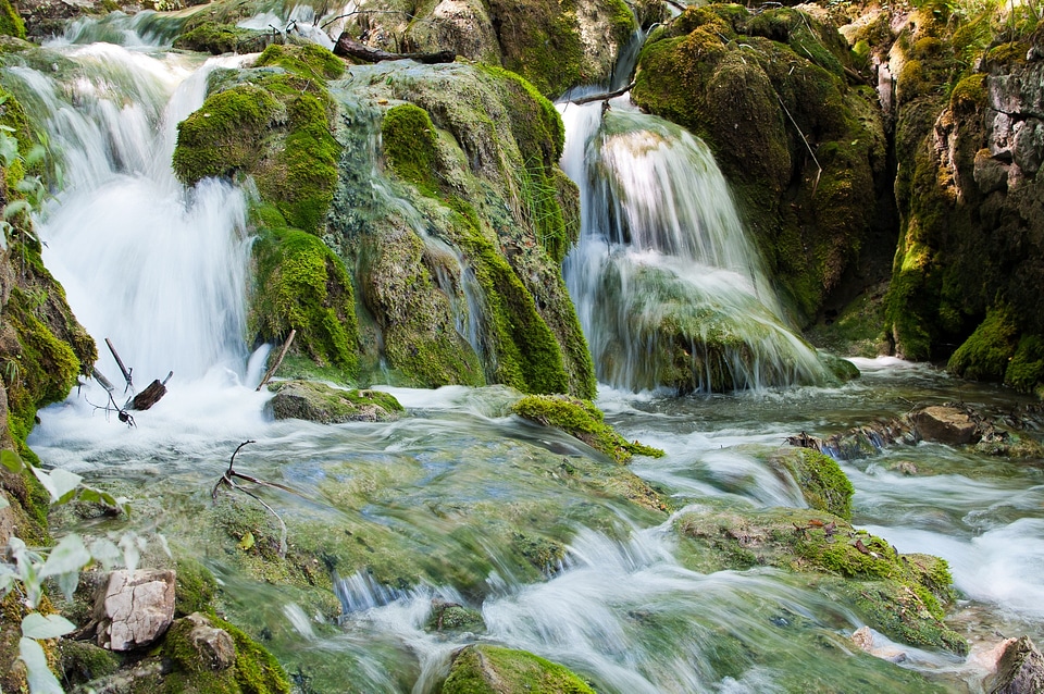 Nature river waters