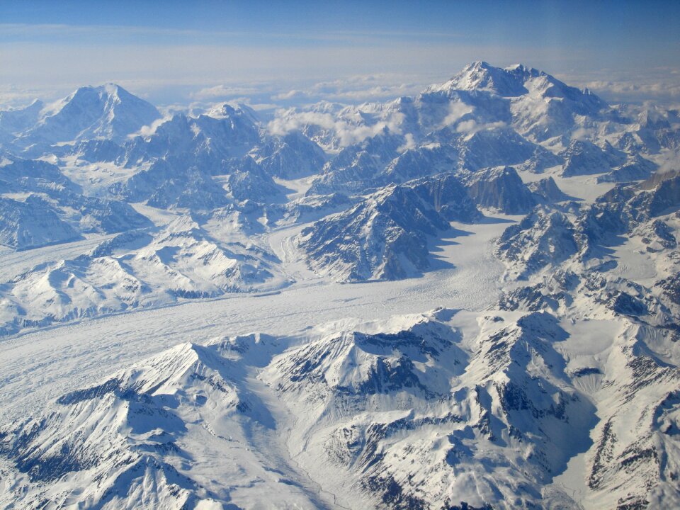 Panorama snow denali