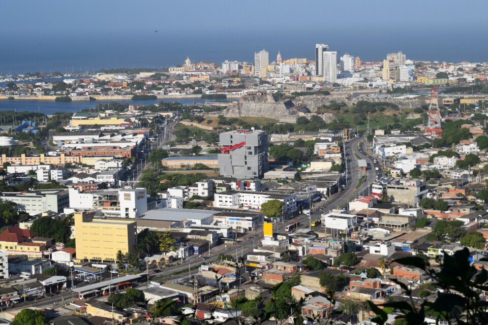 Cartagena the stern panoramic