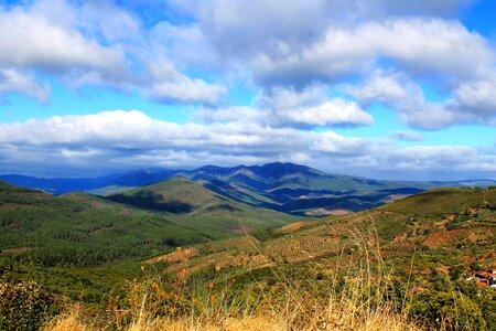 Mountain landscape salamanca
