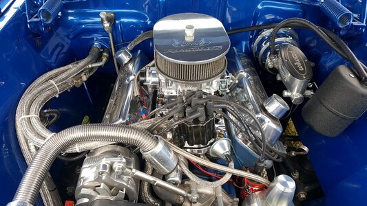 Muscle vintage classic car