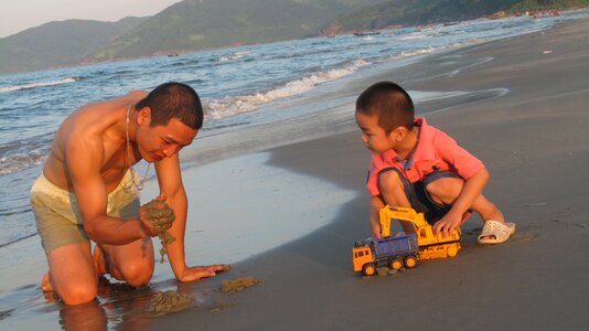 Lang co beach hue vietnam photo