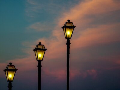 Cloud lantern lamps photo