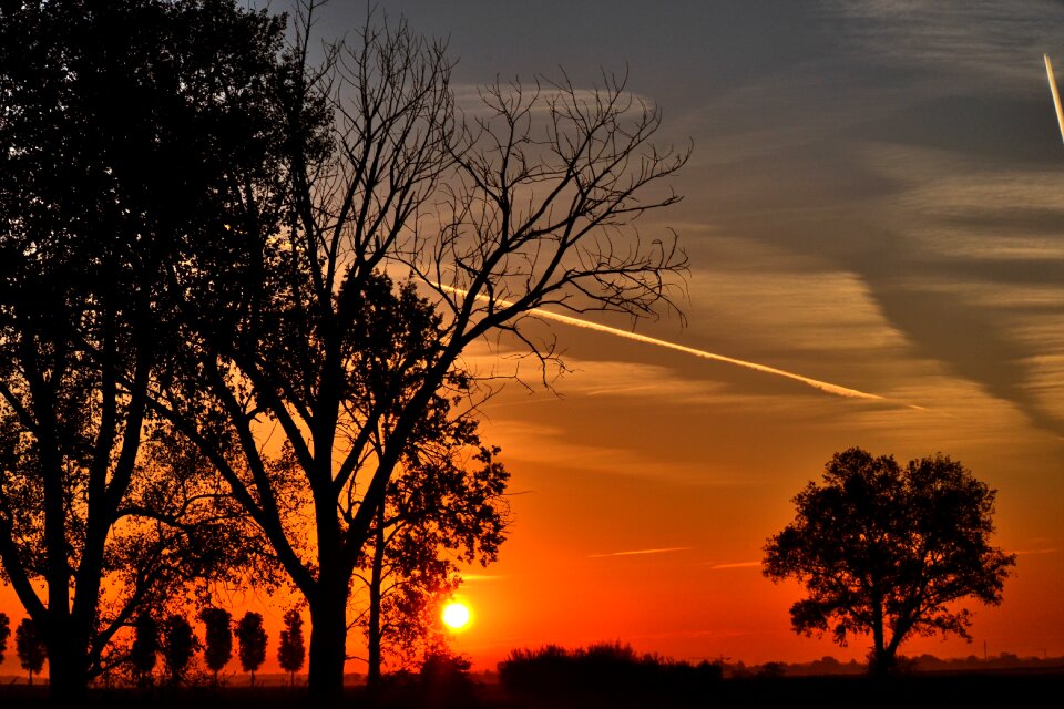Sunrise mood nature