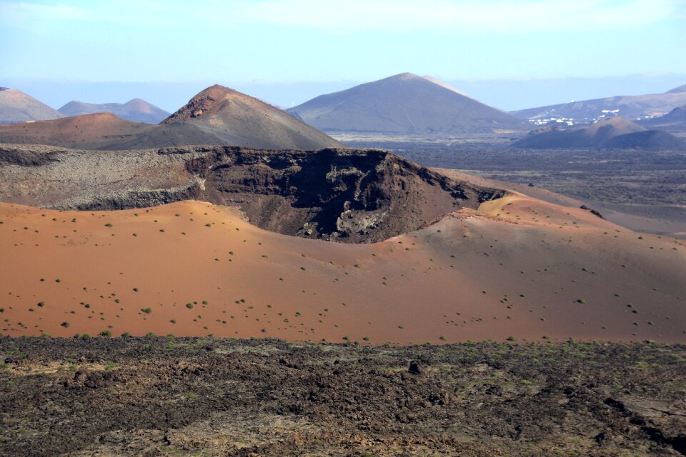 Volcano fire mountains